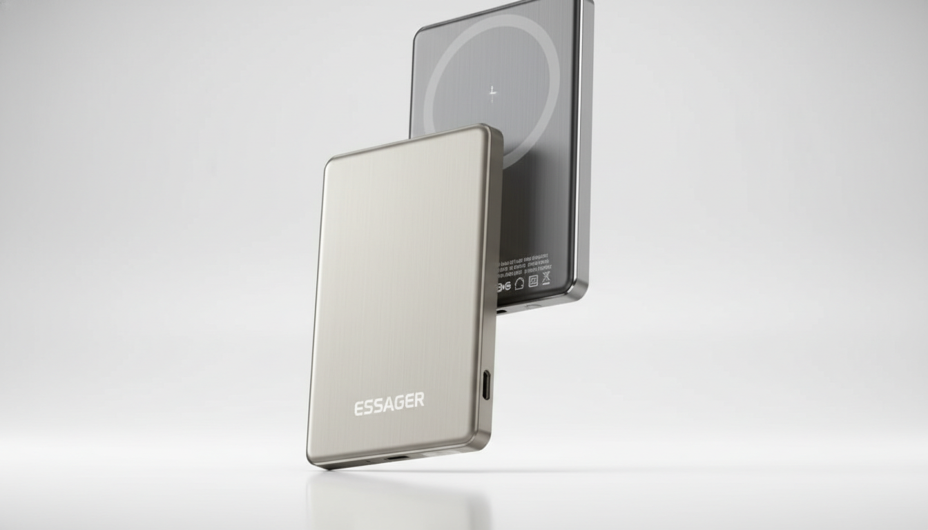 باور بنك إيساجر للشحن اللاسلكي السريع